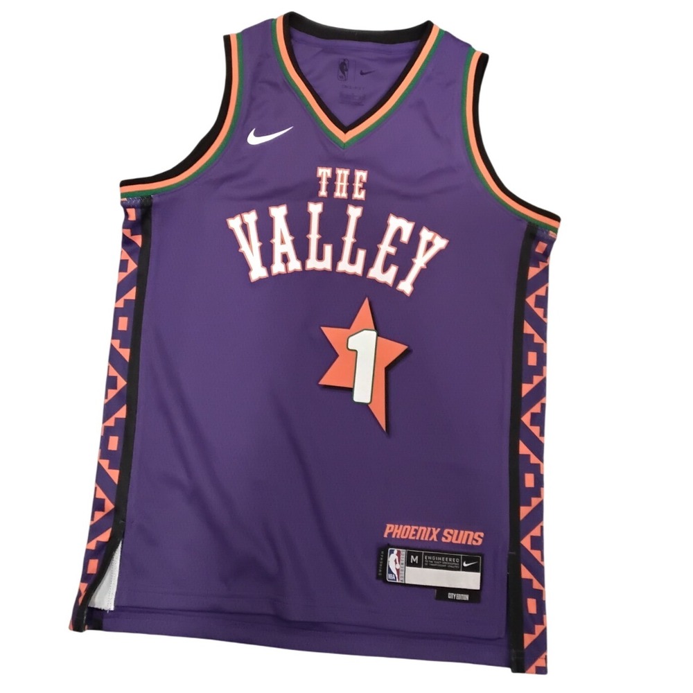 Nike Youth Devin Booker Phoenix Suns "The Valley" City Edition Jersey —M (10/12)